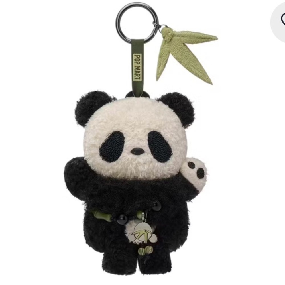 Pop Mart SKULLPANDA Lazy Panda Plush Doll Pendant. Sealed box - Picture 2 of 3